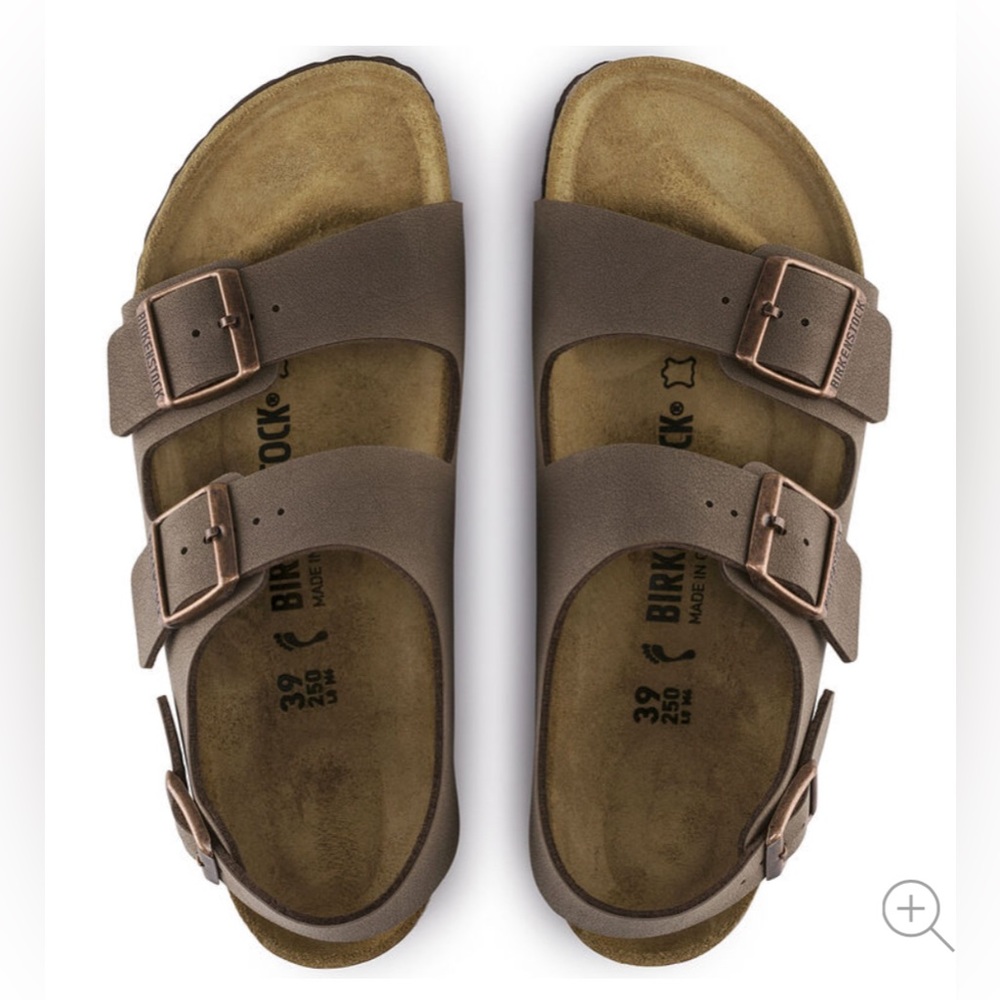 Milano nubuk Birkenstock sandals